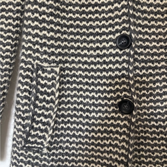 COCOGIO‎ Long Alpaca Wool Cardigan Made in Italy size L - Picture 2 of 7